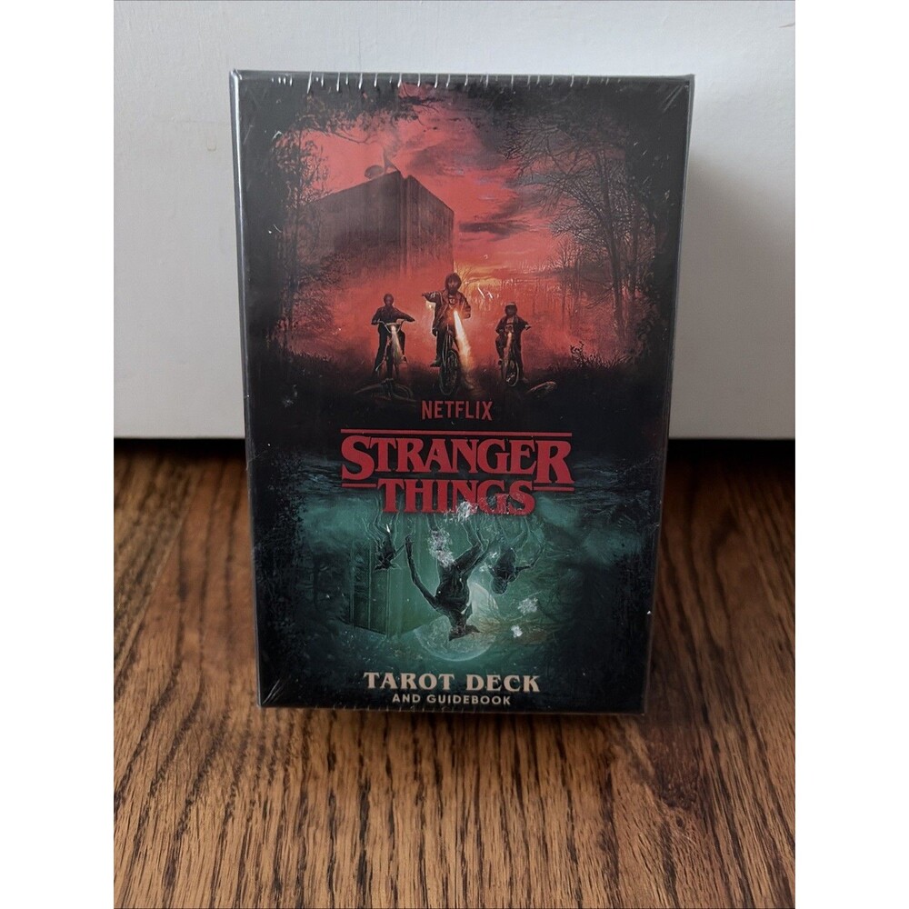 STRANGER THINGS Tarot Cards Deck & Guidebook NETFLIX Insight Editions NEW NIB